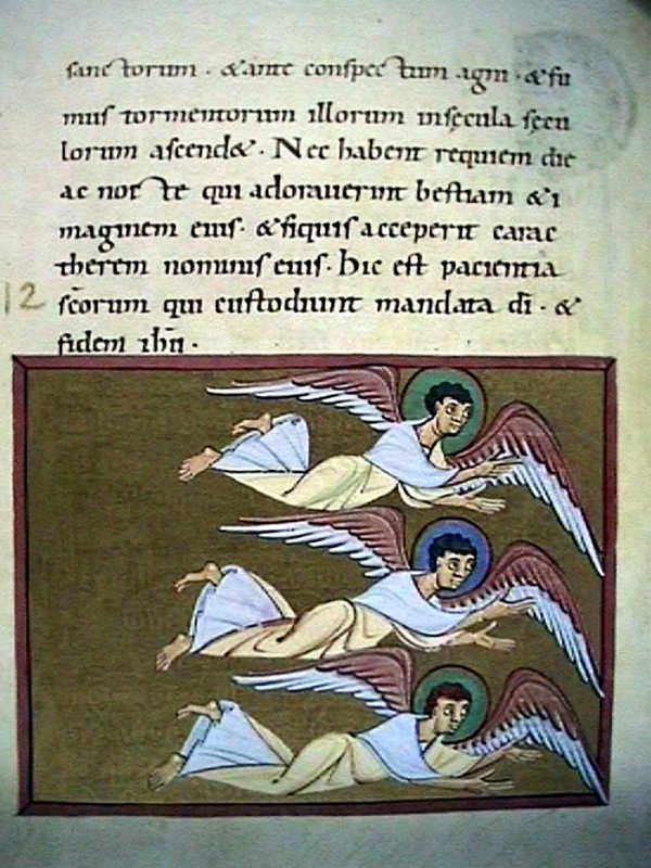 세 천사의 비상, 밤베르크묵시록