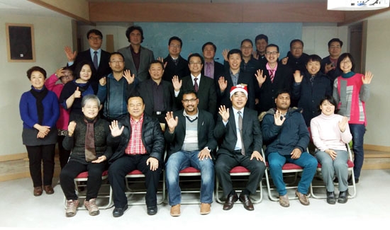 한국세계유학생선교협의회 세계 각국 유학생 초청 크리스마스 축제 