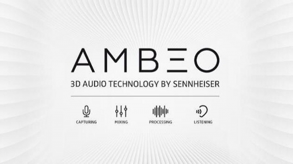 젠하이저 3D 몰입형 오디오 기술 트레이드 마크인 'AMBEO'