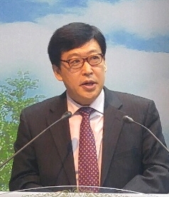 제7대 총장후보추천자선거 투표결과 가장 높은 지지율을 획득한 한신대 류장현 교수.