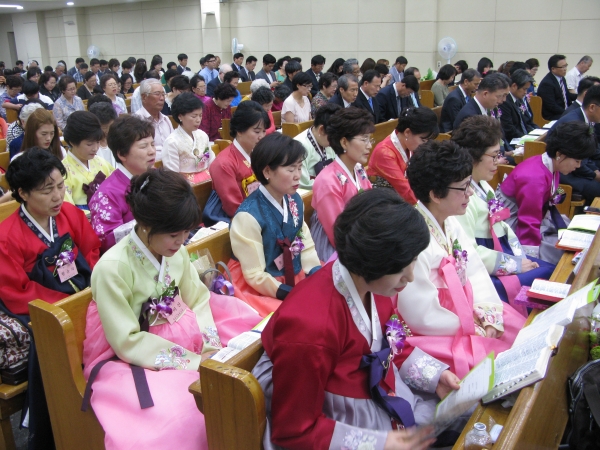 성남제일교회 임직예배