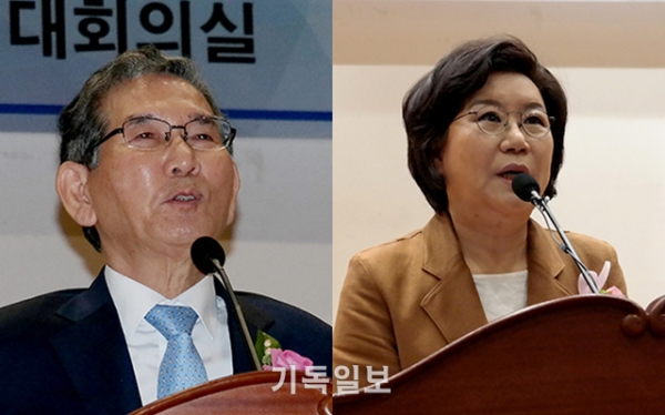 김승규 전 법무장관 이혜훈 의원