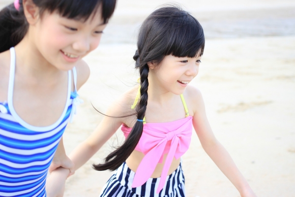 행복 자녀 해변 Pixabay