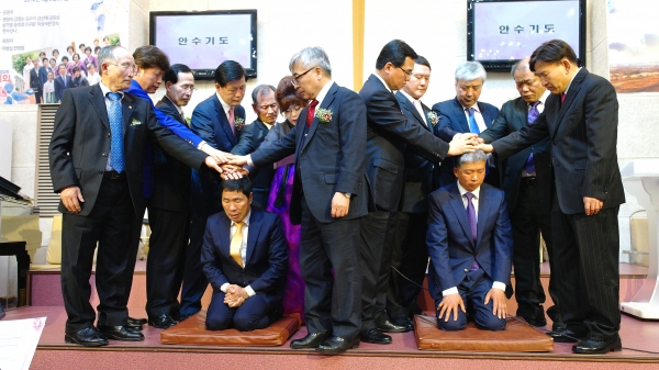 이순희 목사 백송교회 장로 안수집사 권사 임직식 임직감사예배 임직예배