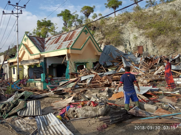 [사진제공=월드비전] 인도네시아 지진 쓰나미 피해상황2