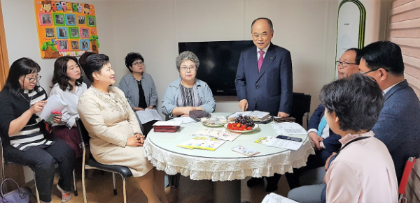 한교연 가정의달 맞아 미혼모자공동생활가정에 정착금, 아기용품 전달