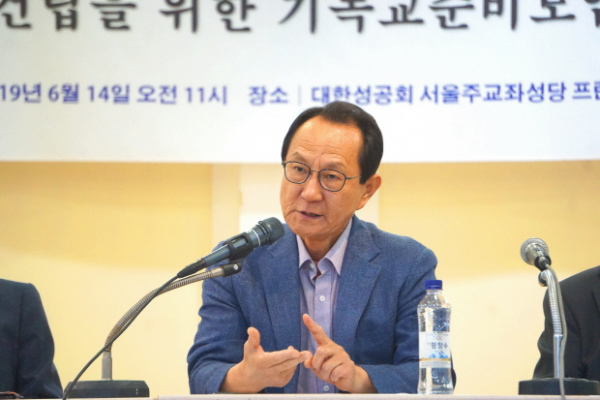 종교인 연합 삼일운동백주년기념비 건립 취지 기자회견