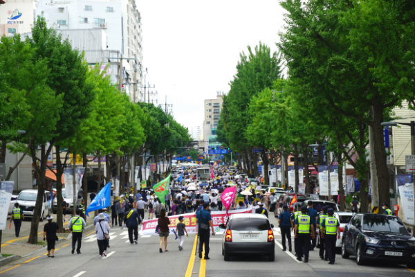 건강한경기도만들기도민연합 출범식 및 1차 집회