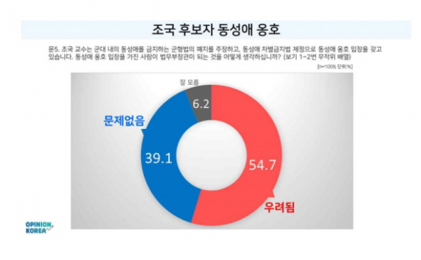 조반넷 조국 여론조사