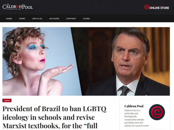 브라질 대통령 자이르 보우소나르(Jair Bolsonaro)