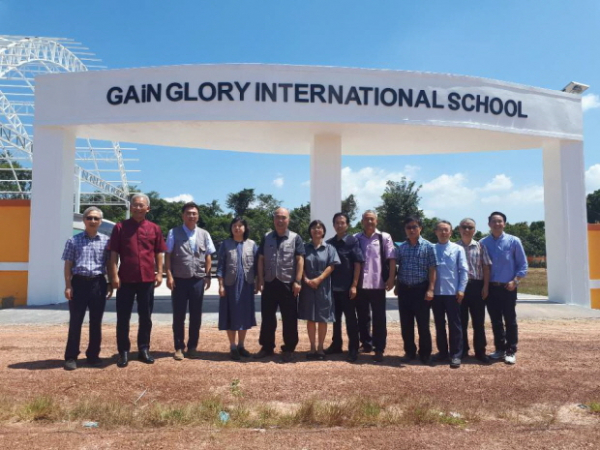 VGIS (Vientiane GAiN Glory International School) 제 2캠퍼스 유치원 준공식으로 첫발을 떼다