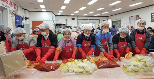 한교연, 서울서부역 참좋은친구들서 '2019 사랑의 김장나눔대축제' 행사