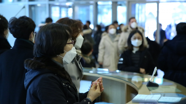 신종 코로나바이러스 우한 폐렴 사랑의교회