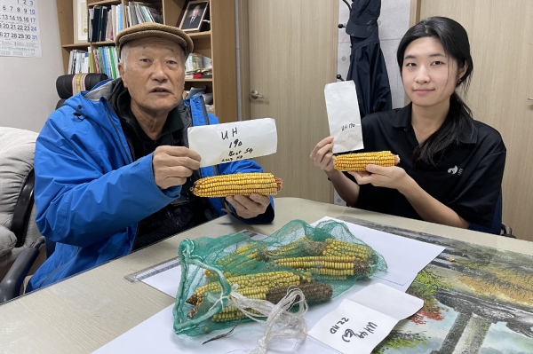 한동대 국제옥수수재단 우크라이나 적응 옥수수 육종 성공