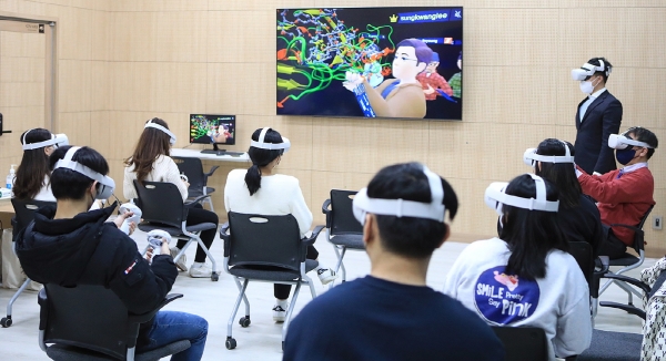 한남대 VR 통한 이색 수업