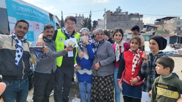 그린닥터스재단과 온병원그룹 사회공헌재단 합동 긴급의료봉사단