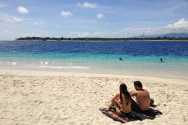 길리 뜨라왕안(Gili Trawangan). 여행지