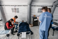 사마리안퍼스 지진 피해 튀르키예에 긴급 현장병원 설치 및 구호활동
