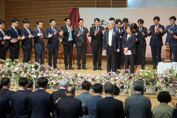 선한목자교회 유기성 목사 원로 추대 및 김다위 목사 담임 취임 감사예배