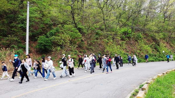 팔조령 선교길 걷기대회