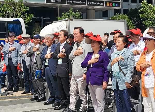 존경받는나라만들기 국민운동본부 공적개발원조(ODA) 증액 촉구 시민·청소년 행진