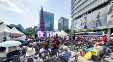 존경받는나라만들기 국민운동본부 공적개발원조(ODA) 증액 촉구 시민·청소년 행진