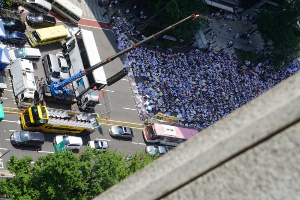 퀴어축제 반대 통합국민대회 거룩한방파제