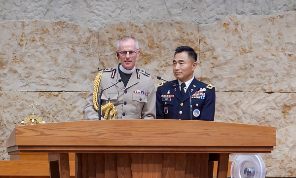 한국전쟁 UN 참전국 군종대표자 초청 정전 70주년 기념예배