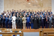 한국전쟁 UN 참전국 군종대표자 초청 정전 70주년 기념예배