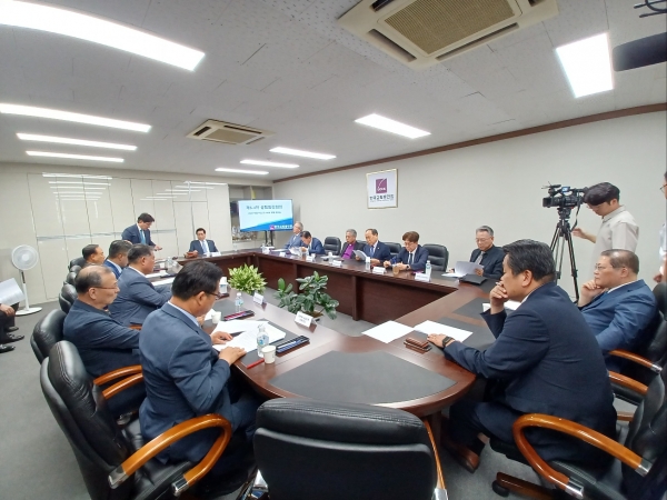 한교총 상임회장회의 모습