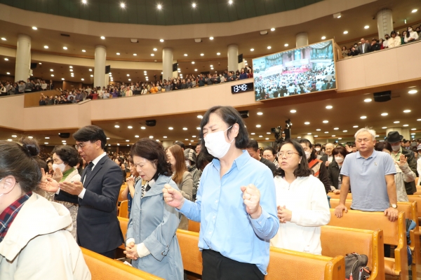 한교총 이스라엘 평화 위한 기도회