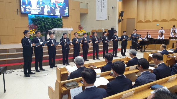 신작 찬송가 봉헌예배