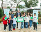 초록우산은 서울 서대문구 홍은초등학교에 친환경 생태학습 공간인 ‘포르쉐 드림서클’을 만들었다