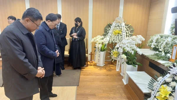 김명혁 목사 장례식