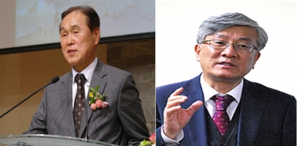 (왼쪽) 김경원 목사, (오른쪽) 노영상 목사.