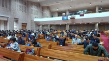 KWMF 선교대회가 열리는 모습.