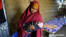 세이브더칠드런의 보건 서비스를 통해 아기를 출산한 소말리아 주민 라마씨(32세, 가명)