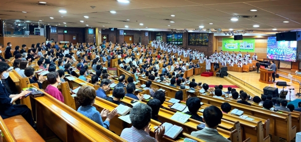 숭의교회 권사회 부흥회