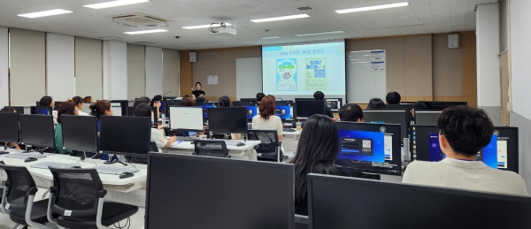 한신대 디지털새싹사업단, 2024 여름방학 디지털새싹 캠프 AI 아트 코딩 강사 워크숍 개최
