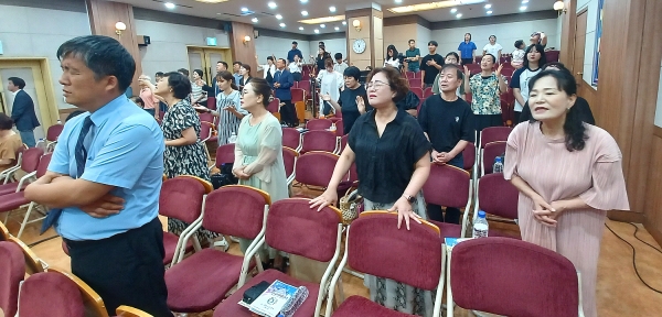 우리민족교류협회 북한과 열방을 위한 기도회