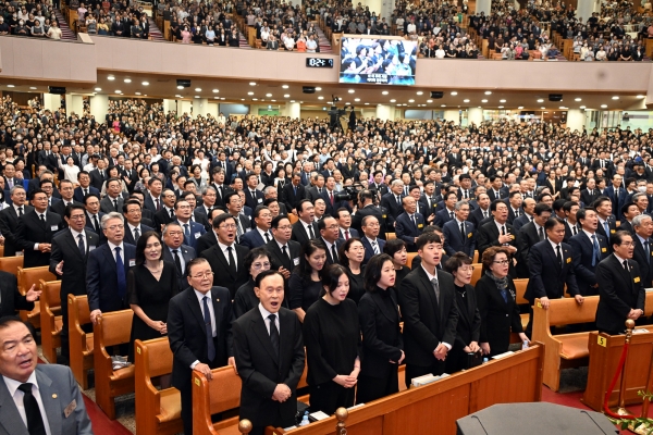 조용기 목사 3주기 추모예배