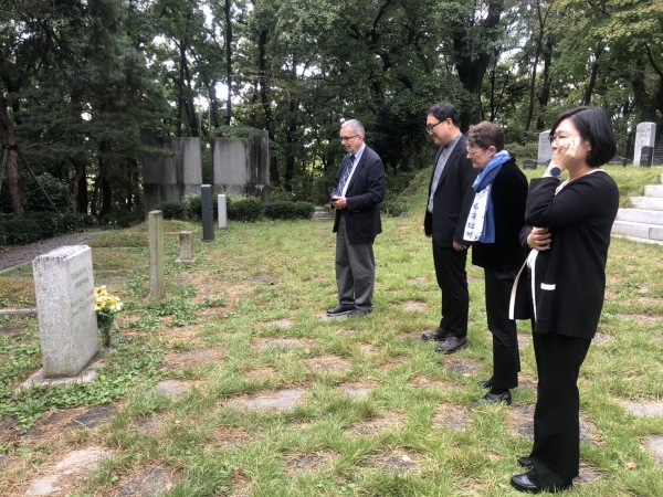 유니온 장로교 신학교 랩슬리 총장 호남신학대학교 방문