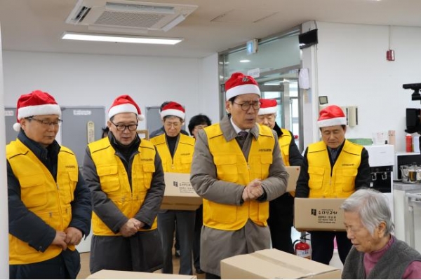 한장총 성탄절 ‘사랑나눔 행사’