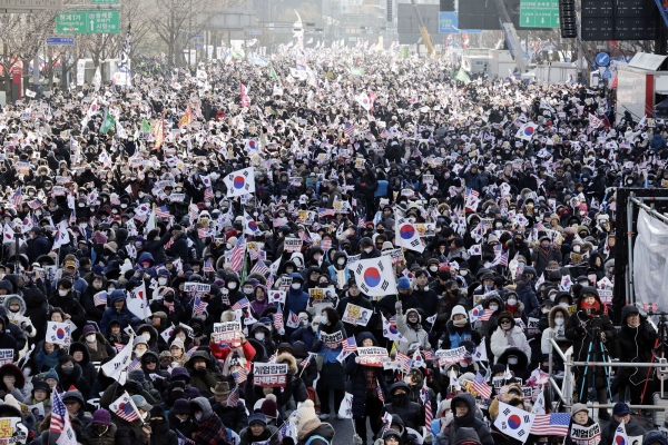 탄핵 반대 집회