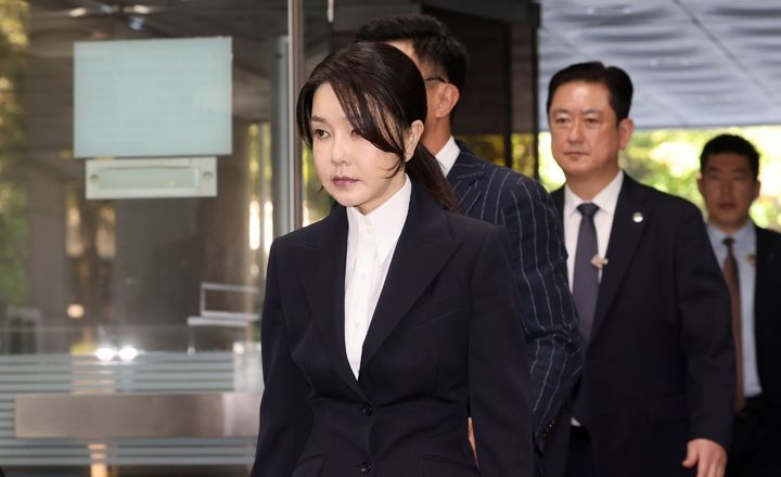 윤석열 전 대통령 부인 김건희 여사