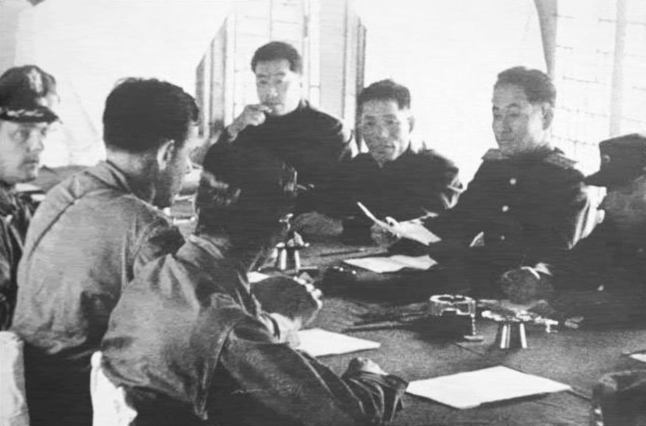 1951년 판문점 정전회담 모습