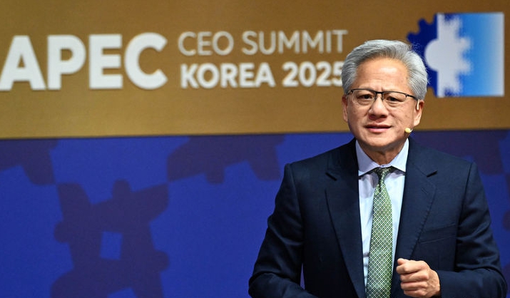 일시적 조정인지, 하락장 초입인지 혼란이 이어지던 시장 분위기가 엔비디아의 '깜짝 실적' 한 방으로 단숨에 반전됐다. 사진은 젠슨 황 엔비디아 최고경영자(CEO). ⓒ뉴시스