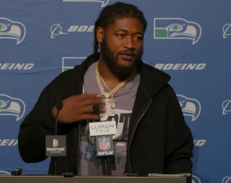 NFL 시애틀 시호크스의 라인배커 어니스트 존스 선수