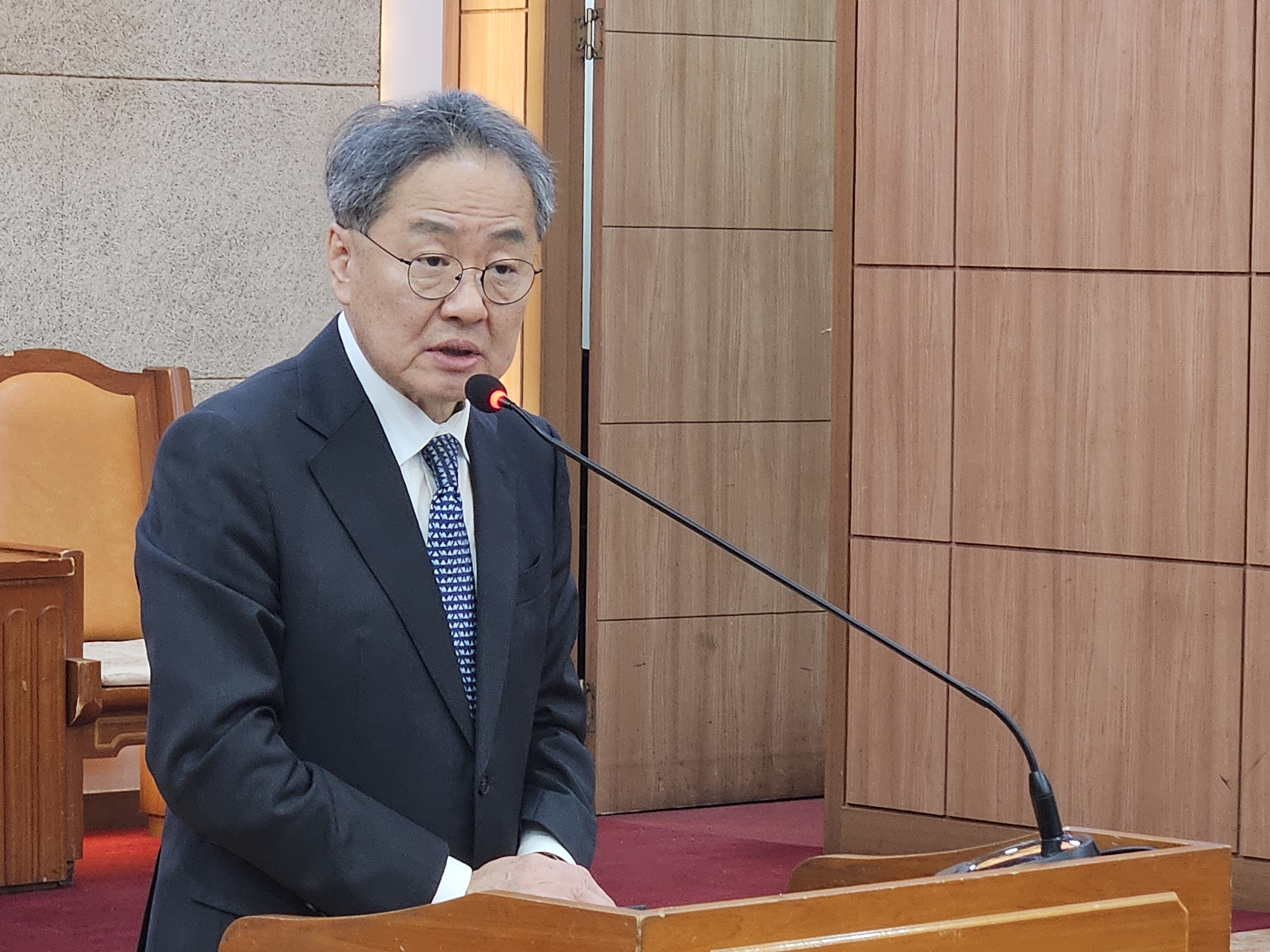 한교총 김정석 대표회장 기자간담회