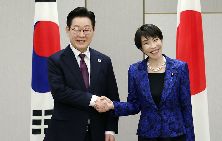 이재명 대통령과 다카이치 사나에 일본 총리